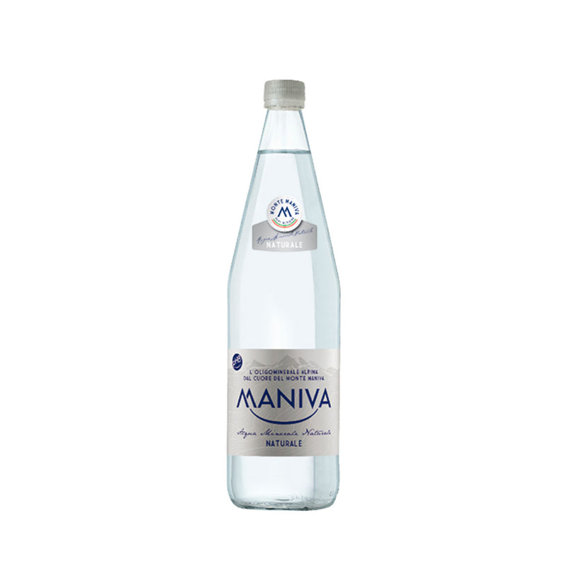 Acqua Naturale Maniva bottiglia da 1 lt